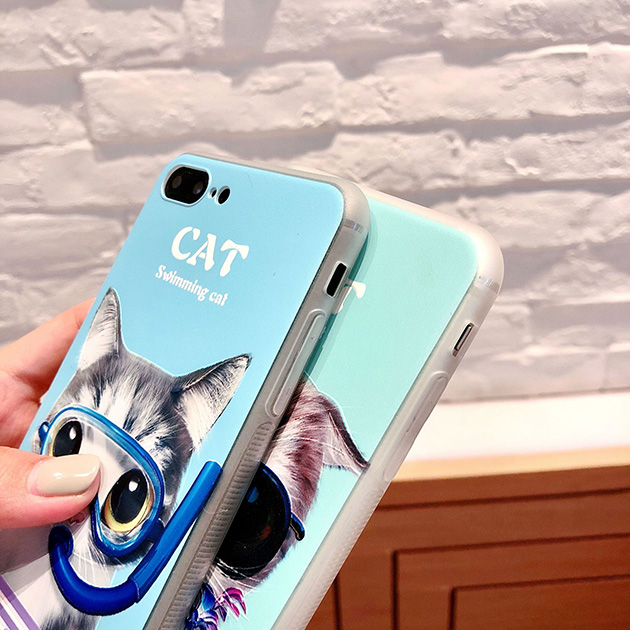 เคสนิ่มลายแมวน่ารัก สำหรับ iPhone